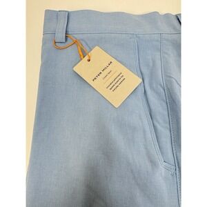 NWT Peter Millar Shackleford Hybrid Golf Swim Shorts‎ CBLU Lt Blue Size 38 $105